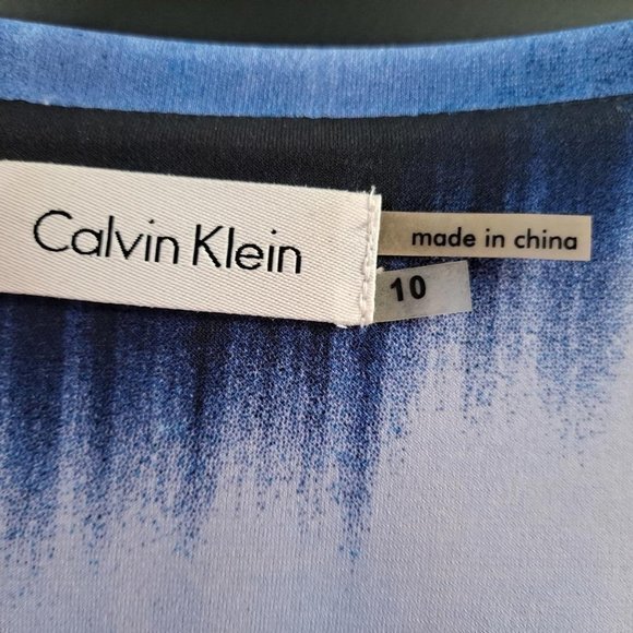 Calvin Klein Tie Dye Dress Size 10 - Picture 2 of 2